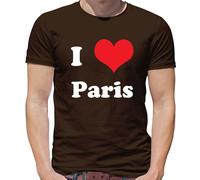 Amo Parigi - Maglietta Da Uomo - Francia Francese Città Paese Vivi 2024