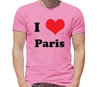 Amo Parigi - Maglietta Da Uomo - Francia Francese Città Paese Vivi 2024