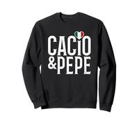 Amo Pasta Cacio e Pepe Divertente Cucina Italiana Felpa