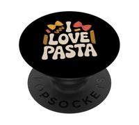 Amo Pasta Noodle Lover Delight PopSockets PopGrip Adesivo