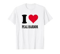 Amo Pearl Harbor Maglietta con Stampa Grafica Economica