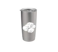 Amo Pelmeni Pasta cibo russo dalla Russia Bicchiere termico in acciaio inox doppia parete