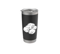 Amo Pelmeni Pasta cibo russo dalla Russia Bicchiere termico in acciaio inox doppia parete
