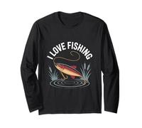 Amo pescare Catch The Big One Maglia a Manica