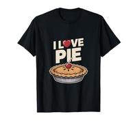 Amo Pie Cherry Baking Enthusiast Delight Maglietta