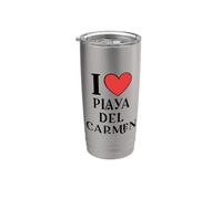 Amo Playa del Carmen Bicchiere termico in acciaio inox doppia parete