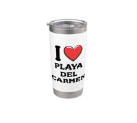 Amo Playa del Carmen Bicchiere termico in acciaio inox doppia parete