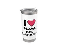 Amo Playa del Carmen Bicchiere termico in acciaio inox doppia parete