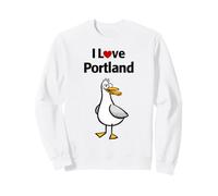 Amo Portland Felpa