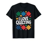Amo Quilting Patchwork Quilt Lover Maglietta
