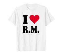 Amo R.M. Maglietta con Stampa Grafica Economica