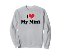 Amo Red Heart, la mia Mini Auto Britannica Felpa