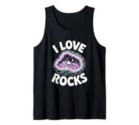 Amo Rocks Geode Crystal Lovers Canotta