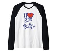 Amo Santo Domingo Maglia con Maniche Raglan