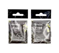 Amo Sbirulino T108 Curva Storta per Trota Lago e Torrente - Nichelato, Punta Alta e Microardiglione - Ideale per Pesca Agonistica ad Alto Rendimento - Made in Japan (Set Misto - Size #7 e #8)