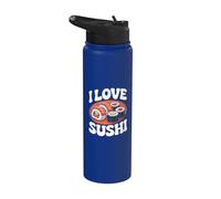 Amo Sushi Vibrant Roll Delight Stainless Steel Insulated Water Bottle