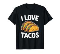 Amo Tacos Affamato Taco Amante Maglietta