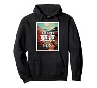 Amo Tokyo, Tokyo Japan Loves me, Tokyo Fashion Graphic Felpa con Cappuccio
