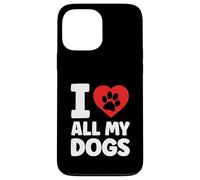 Amo tutti i miei cani Carino il proprietario del cane Custodia per iPhone 13 Pro Max