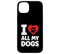 Amo tutti i miei cani Carino il proprietario del cane Custodia per iPhone 14 Plus