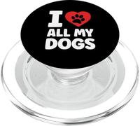 Amo tutti i miei cani Carino il proprietario del cane PopSockets PopGrip per MagSafe