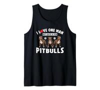 Amo un uomo ma alcuni pitbull Canotta