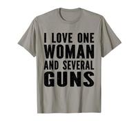 Amo una donna e diverse armi da fuoco Amante professionista Maglietta