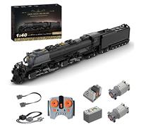AMOC Technique Dynamic 1/40 Union Pacific 4014 Big Boy Treno, MOC-89126, Blocchi da costruzione per treni autorizzati personalizzati con scatola personalizzata e adesivi (3200 pezzi+)