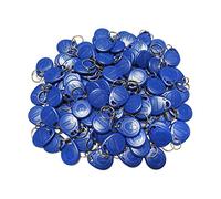 AMOCAM 100 targhette identificative per chiavi elettroniche, per sistema di controllo accessi di prossimità (solo lettura), confezione da 100