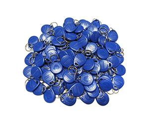 AMOCAM 100 targhette identificative per chiavi elettroniche, per sistema di controllo accessi di prossimità (solo lettura), confezione da 100