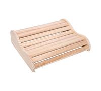 amocane Cuscino poggiatesta per sauna, accessorio per sauna per qualsiasi sauna a barile o sauna a infrarossi, cuscino per collo in legno di pino, non tossico (legno di pino, M)