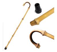 AMOCHO Bastone da Passeggio in Legno di bambù per Uomini e Donne, 80 cm, 85 cm, 90 cm, Bastone da Passeggio per Anziani, bastoni per Padri Madri (Size : 80cm/31in)