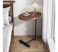 AMOCHO Mini Comodino, Comodino Moderno Semplice, tavolino salvaspazio for Camera da Letto, Soggiorno (Color : Groove Style)