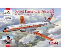 Amodel 1469-01 - 1:144 Tupolev Tu-104 Aereo di Linea, Aeroflot, kit2 - Nuovo