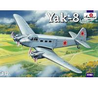 Amodel 72183 - 1:72 Yakovlev Yak-8 Soviet Passeggero Aircraft - Nuovo
