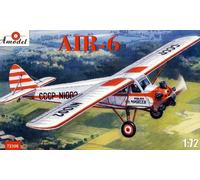 Amodel - AIR-6 Luce Civile Aircraft 1:72 Modello Kit Nuovo Conf. Orig.