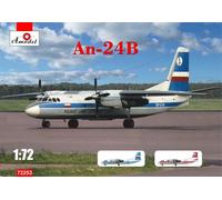 Amodel AMO72253 - 1:72 Antonov An-24B - Nuovo