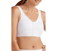 Amoena Womens Ester Post Surgical Bra, White, 38 DD US