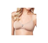 Amoena Women's Lara Seamless Molded-Cup Wire-Free Bra, Nude, 40C
