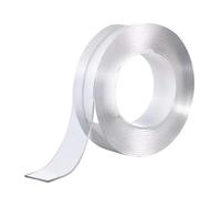 AMOKD Nastro biadesivo 1M/3M Strisce adesive trasparenti resistenti Nastro di montaggio impermeabile riutilizzabile multiuso adesivo forte