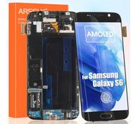 AMOLED LCD per Samsung Galaxy S6 SM-G920F Display per Samsung S6 5,1" Sostituzione Schermo con Telaio LCD Display per Samsung Galaxy S6 Touch Screen Digitizer Assembly con Riparazione Kit (Nero)