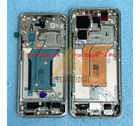AMOLED originale per Xiaomi 14 Pro LCD 23116 pn5bc Mi14Pro Display + Touch Panel Digitizer per Xiaomi 14 LCD 23127 pn0cc mi 14 Frame