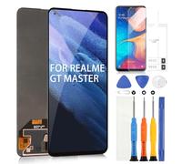AMOLED Schermo per Oppo Realme GT Master, LCD Display per Realme GT Master Edition RMX3360 RMX3363 Touch Screen Assemblea Sostituzione Schermo di Vetro Digitalizzatore con Riparazione Kit