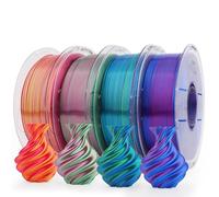 AMOLEN PLA filamento per stampante 3D, Filamento 1.75mm, Filamento ad alta resistenza compatibile con stampanti 3D FDM, Precisione dimensionale +/- 0.02 mm, 1kg (2.2LBS)