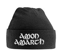 Amon Amarth Beanie Hat Band Logo Nuovo Ufficiale