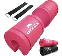 Amonax Cuscino Bilanciere, Cuscinetto Hip Thrust Squat Pad Con Glute Band