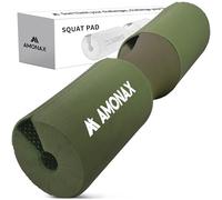 Amonax Cuscino Bilanciere, Cuscinetto Hip Thrust Squat Pad Con Glute Band Fascia Elastica in Tessuto, Cavigliere Cavi Palestra per Macchine via Cavo, Allenamento Fitness Attrezzi Casa per Donne Uomini