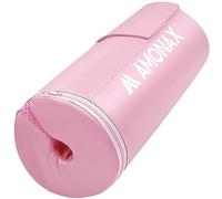 Amonax Hip Thrust Cuscino per Bilanciere, Imbottitura in Schiuma Extra Spessa, Accessori per Palestra Pesanti per Donna E Uomo Allenamento Fitness Bar Pad Cuscino per Spinte Dell'anca (Rosa)