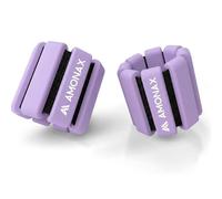 Amonax Set di Pesi Regolabili per Caviglia e Polso, Pesi per Gambe Fitness per Donne e Uomini, Coppia da 0,5 kg/1 kg per Allenamento di Forza, Pesi per Pilates, Pesi per Corsa e Nuoto, Pesi per Mani e