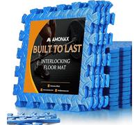 Amonax Tappeti Palestra in Schiuma Eva, Puzzle Tatami, Tappetini Da Gioco per Bambini, Tappeti Piscina e Attrezzi Palestra